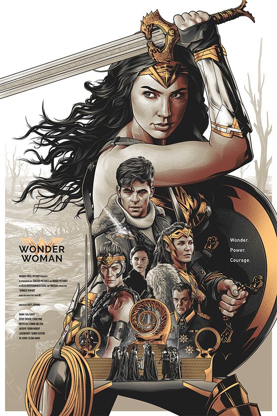 Movie Poster Showdown: Wonder Woman (2017) #Friday #WeeklyRecap